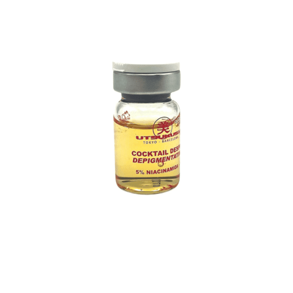 Depigmentierung Serum-steriles Microneedling Serum-Ampulle white