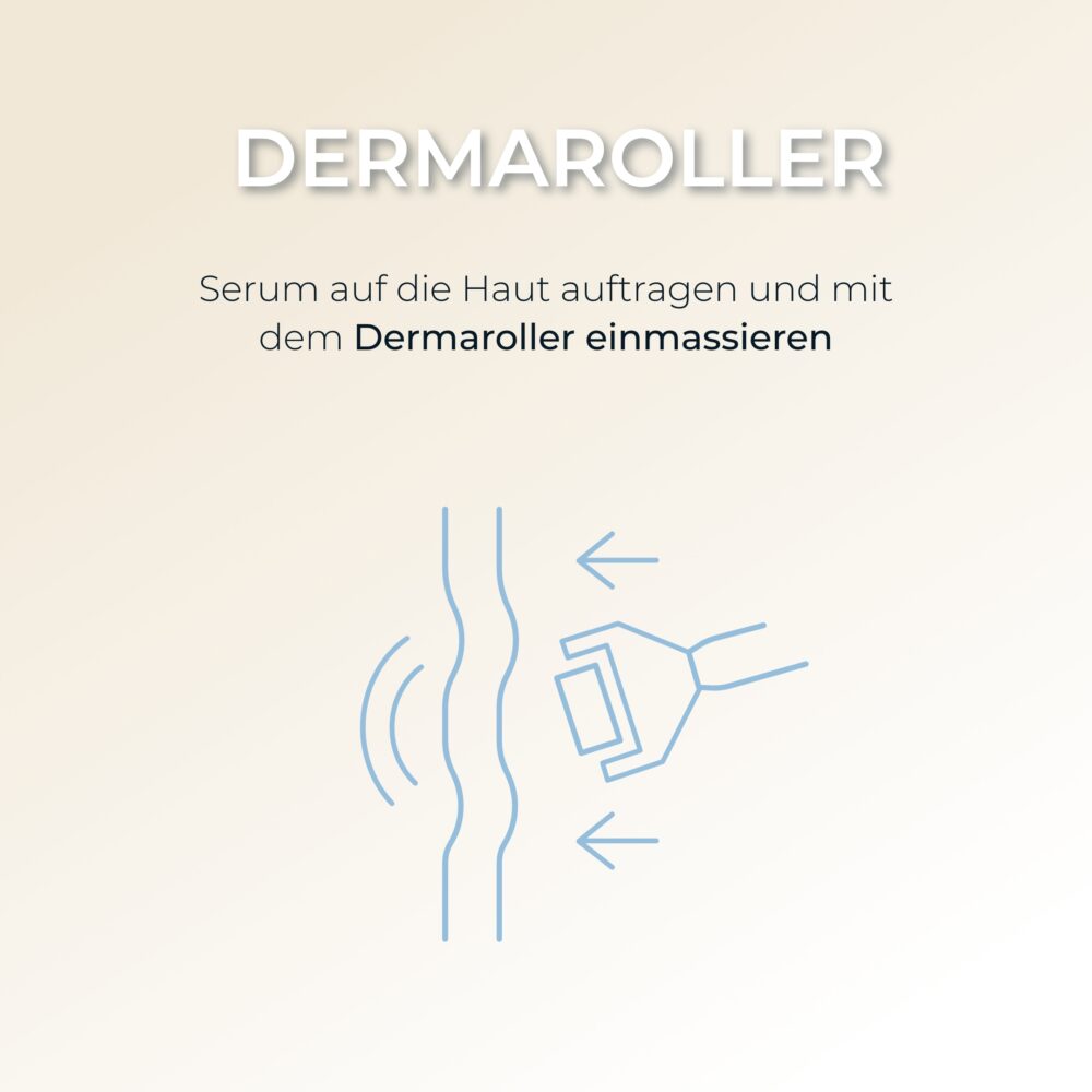 Microneedling-Hyaluron-Serum-3,5-prozent-utsukusy-cosmetics-5ml-dermaroller-einmassieren