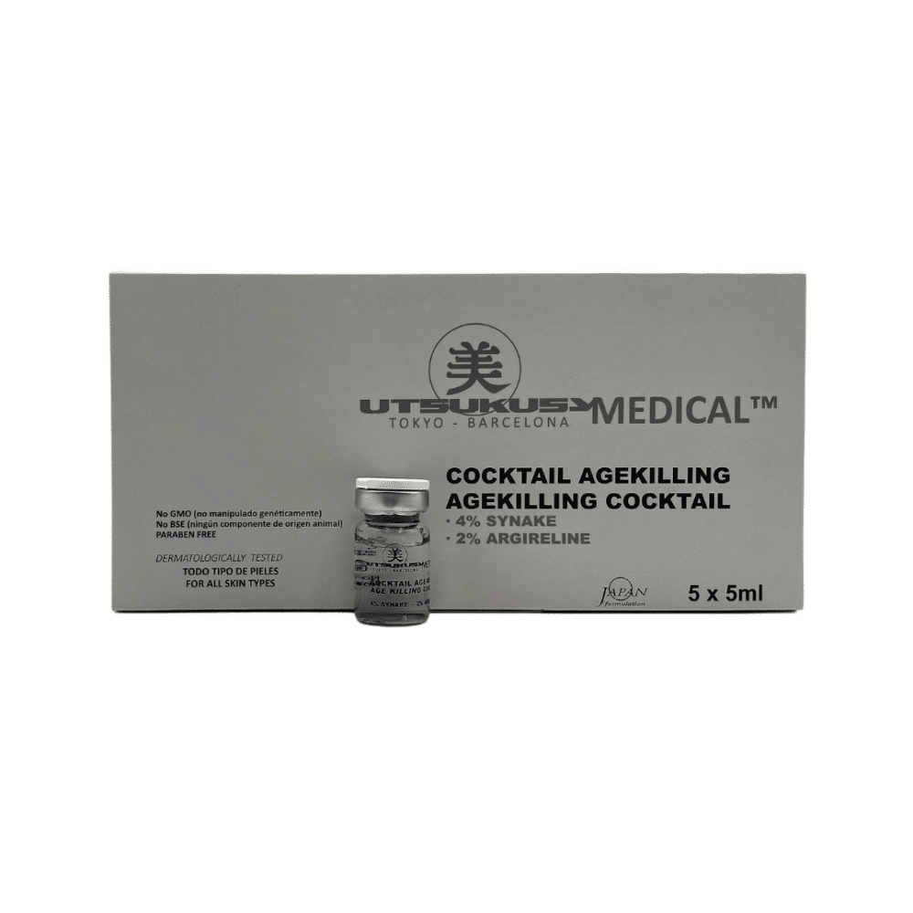 Age Killer Cocktail steriles Microneedling Serum Ampulle und Verpackung