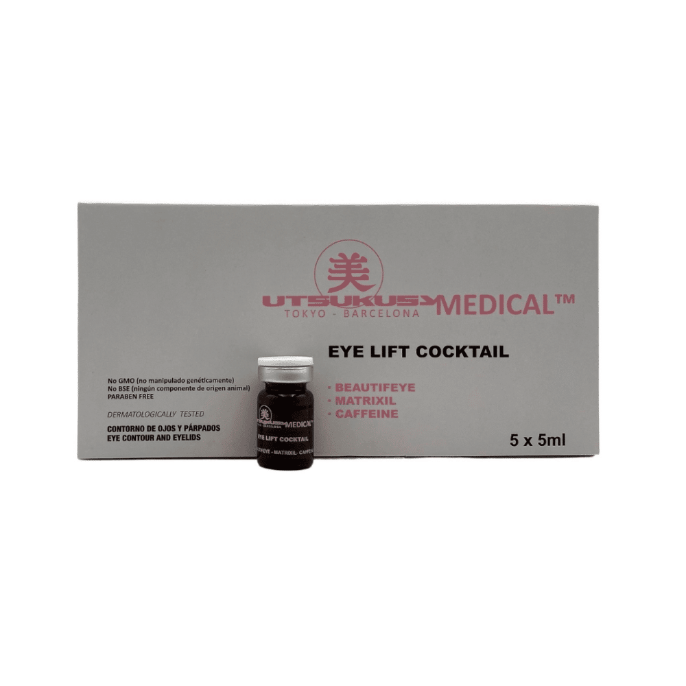 Augen Lifting Cocktail steriles Microneedling Serum Ampulle und Verpackung