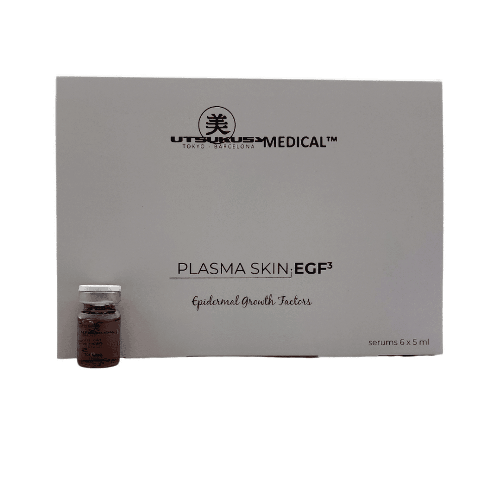 Blood Skin EGF Serum steriles Microneedling Serum Ampulle und Verpackung