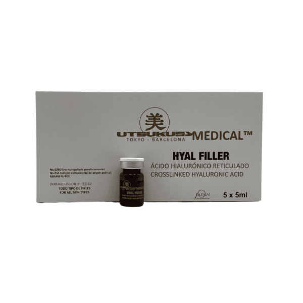 Hyal Filler steriles Microneelding Serum Ampulle und Verpackung