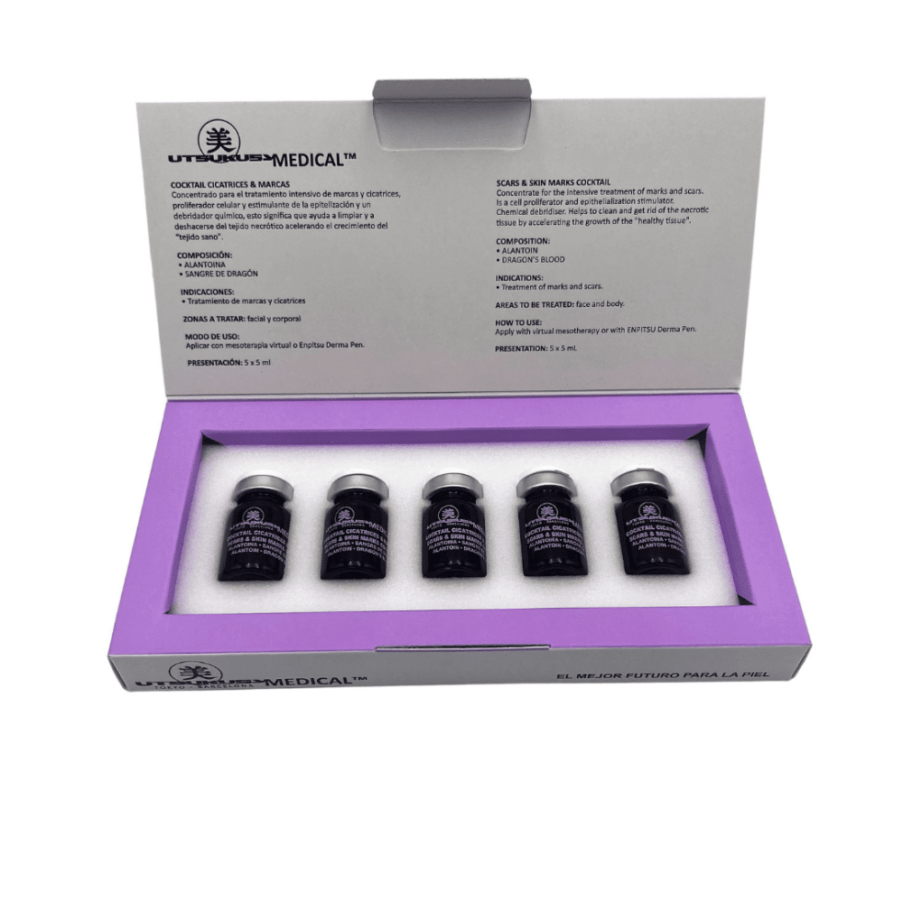 Narben Cocktail steriles Microneedling Serum 5mal Ampulle
