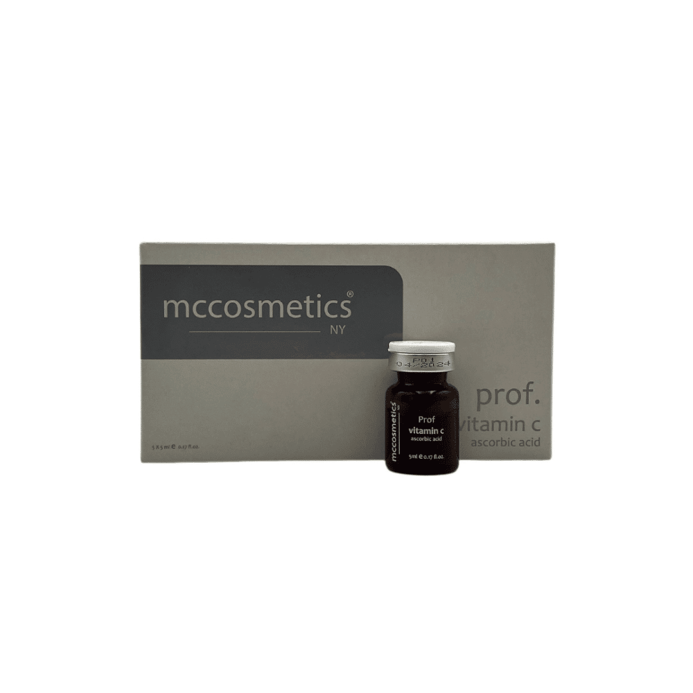 Vitamin C Serum steriles Microneedling Serum Ampulle und Verpackung