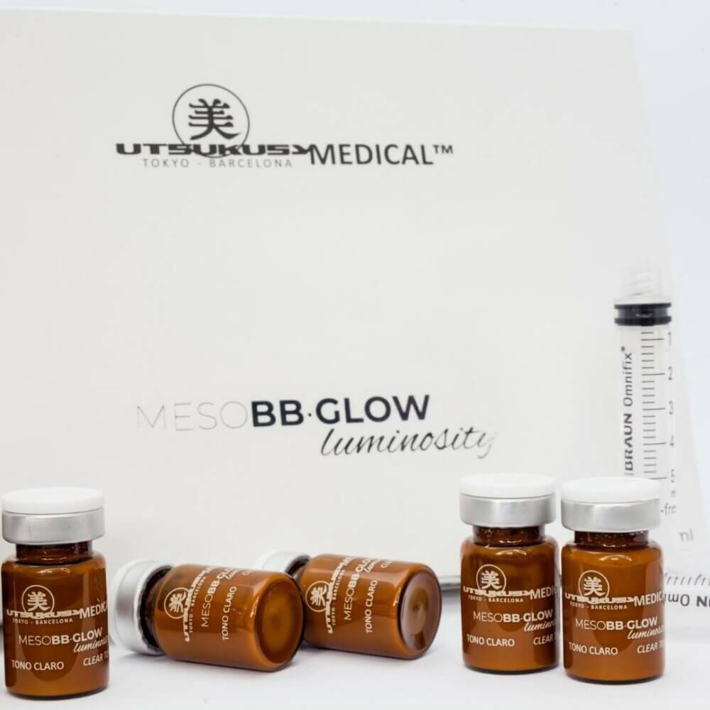 BB Glow Meso Serum light Tone - steriles Microneedling Serum - Utsukusy Cosmetics- Ampulle