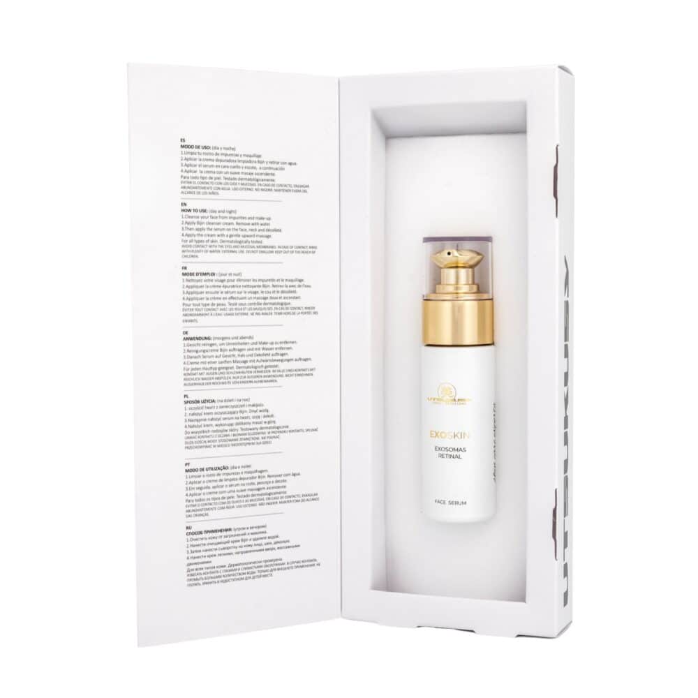 EXOSKIN Facial Serum | Anti-Aging Serum mit 75 Mrd. Centella Exosomen & Retinal | Utsukusy Cosmetics – Bild 3